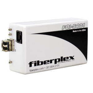 Patton FiberPlex FOI-5401 Fiber Optic Isolator/Converter/Modem - T1 or ISDN